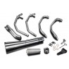 Delkevic Exhaust System Classic Megaphone 4-1 | S.S.| Yamaha XJ650 Seca