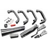 Delkevic Exhaust System Classic Megaphone 4-1 | S.S.| Honda CB750 Nighthawk/Sevenfifty