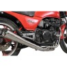 Delkevic Uitlaatsysteem Classic Megaphone 4-1 | RVS | Kawasaki GPZ550H