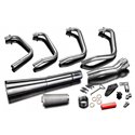 Delkevic Exhaust System Classic Megaphone 4-1 | S.S.| Kawasaki GPZ550H
