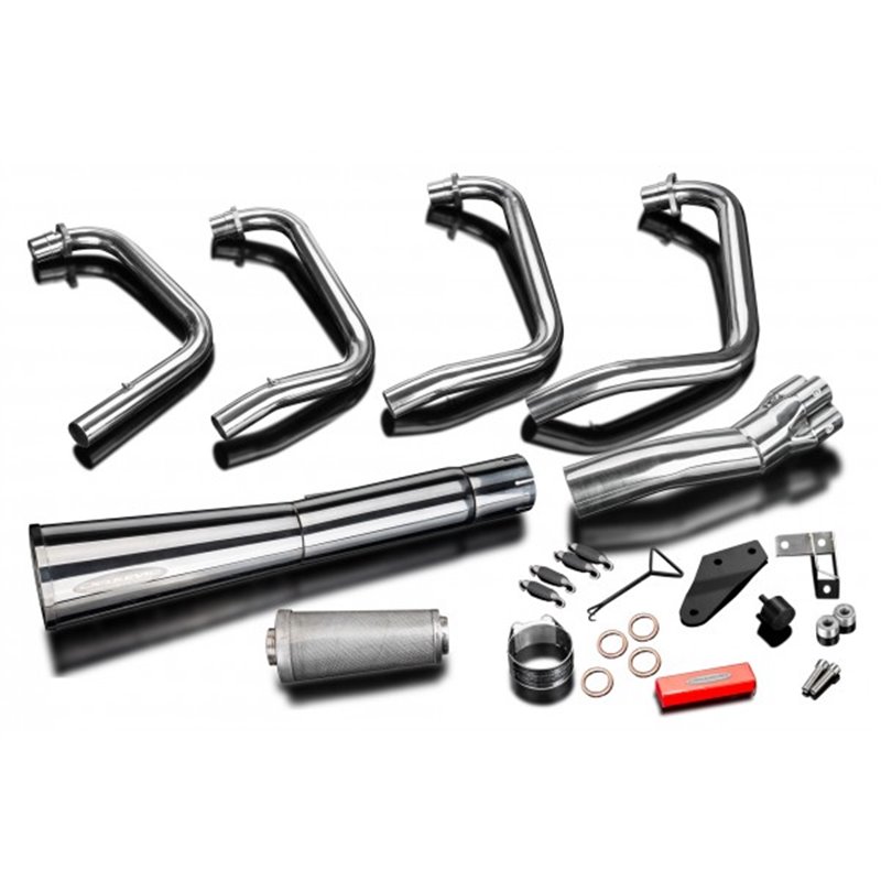Delkevic Exhaust System Classic Megaphone 4-1 | S.S.| Kawasaki GPZ550H