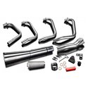 Delkevic Exhaust System Classic Megaphone 4-1 | S.S.| Kawasaki Z500F1 Spectre