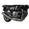 Delkevic Uitlaatsysteem Classic Megaphone 4-1 | RVS | Kawasaki Z550C LTD