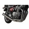 Delkevic Uitlaatsysteem Classic Megaphone 4-1 | RVS | Kawasaki Z550C LTD