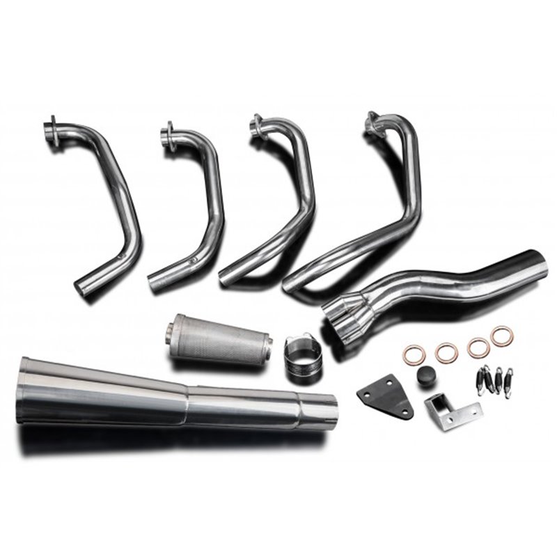 Delkevic Exhaust System Classic Megaphone 4-1 | S.S.| Yamaha XS1100