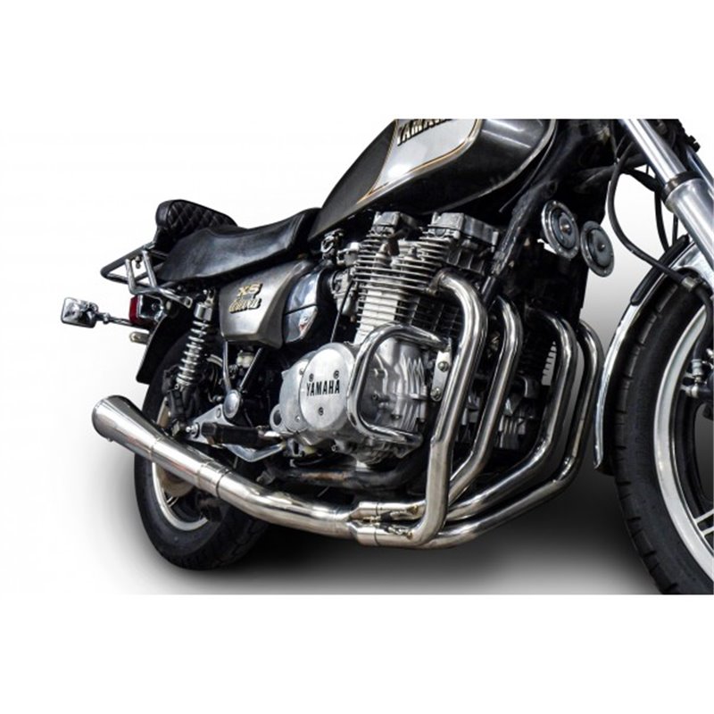 Delkevic Exhaust System Classic Megaphone 4-1 | S.S.| Yamaha XS1100