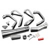 Delkevic Exhaust System Classic Megaphone 4-1 | S.S.| Honda CB650