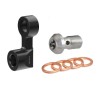 Voigt-MT Remleiding Adapter 3cm | Zwart
