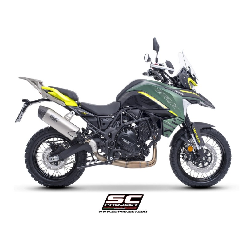 SC-Project uitlaat X-Plorer II GT Titanium | Benelli TRK702