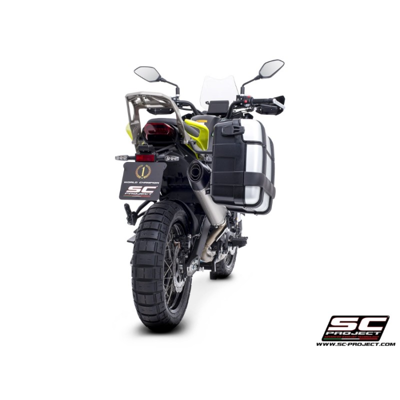 SC-Project exhaust X-Plorer II GT Titanium | Benelli TRK702