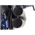 Hurric silencer Pro2 GP | Honda CBR500R/CB500/NX500 | black