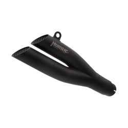 Hurric silencer Pro2 GP | Honda CBR500R/CB500/NX500 | black