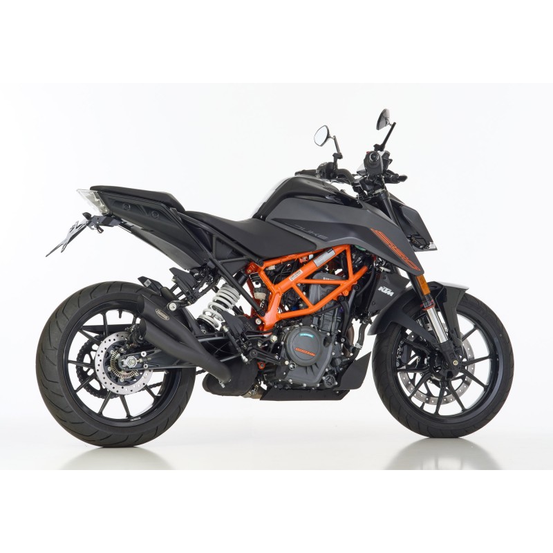 Hurric uitlaatdemper Pro2 | KTM 125/390 Duke | zwart