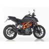 Hurric uitlaatdemper Pro2 | KTM 125/390 Duke | zwart