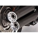 Falcon Full exhaust system Double Groove | Harley Davidson Sportster XL | black