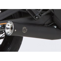 Falcon Exhaust Double Groove | Honda CMX1100 Rebel | black