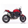 Shark Uitlaat SRC-4 | Ducati 937 Monster | titanium