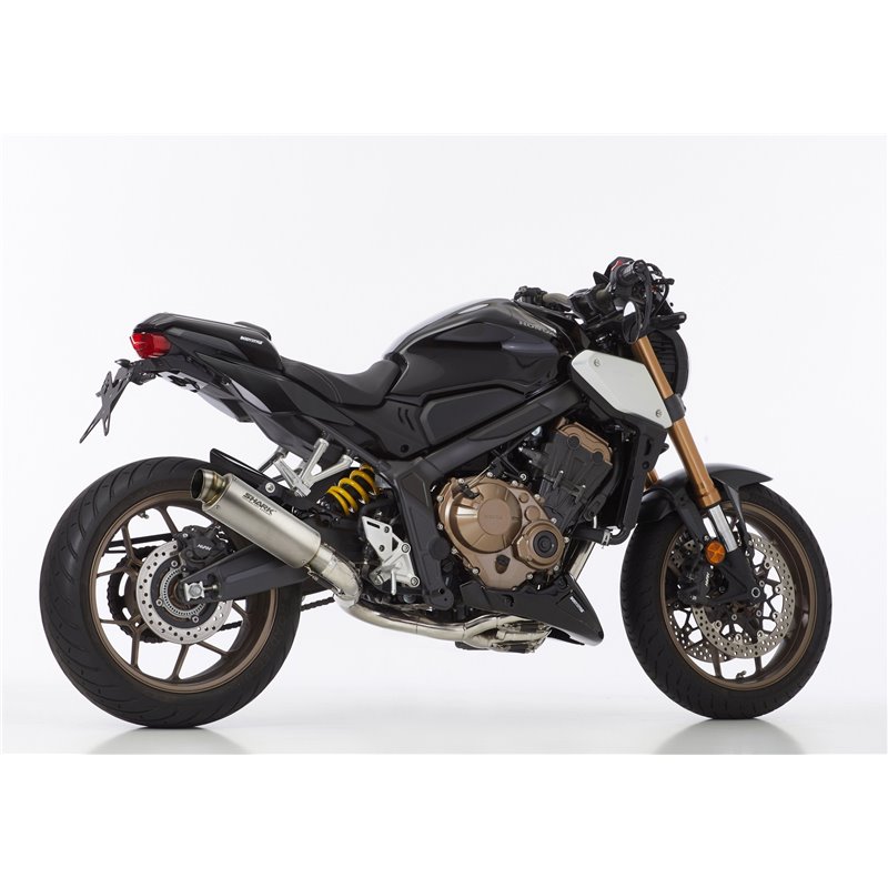 Shark Uitlaatsysteem SRC-4 | Honda CB650F/CBR650F | titanium