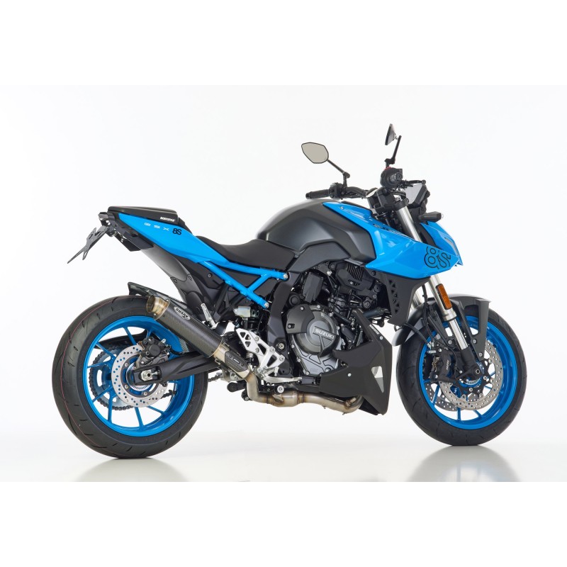 Shark full exhaust system SRC-4 | Suzuki GSX8S/GSX8R | carbon