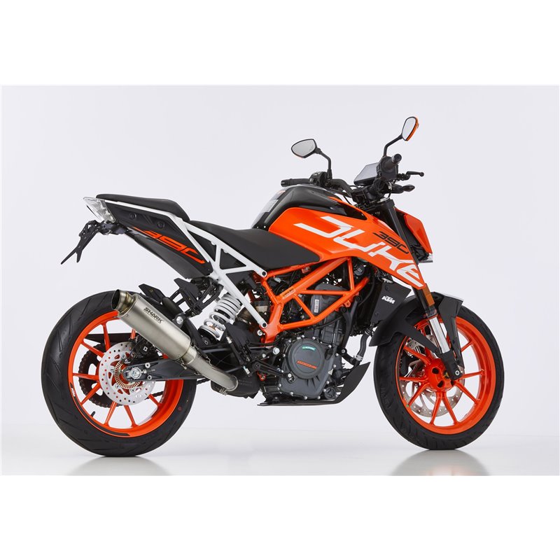 Shark Uitlaat SRC-4 | KTM Duke/RC | titanium