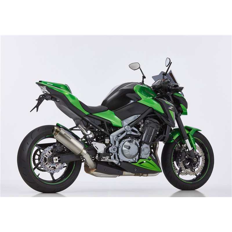 Shark Uitlaat SRC-4 | Kawasaki Z900 (ZR900B/D/H) | titanium