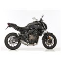 Shark Uitlaatsysteem SRC-4 | Yamaha XSR700/Tracer/MT07 | titanium