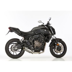 Shark Uitlaatsysteem SRC-4 | Yamaha XSR700/Tracer/MT07 | titanium