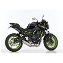 Shark Uitlaatsysteem SRC-4 | Kawasaki Z650/NInja 650/Z650RS | titanium