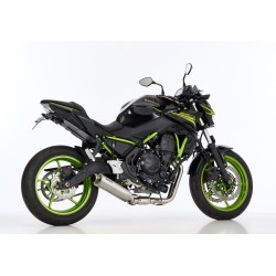 Shark Full Exhaust system SRC-4 | Kawasaki Z650/Ninja 650 | titanium