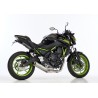 Shark Uitlaatsysteem SRC-4 | Kawasaki Z650/Ninja 650 | titanium