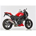 Shark Uitlaat SRC-4 | Suzuki SV650(+X) | titanium