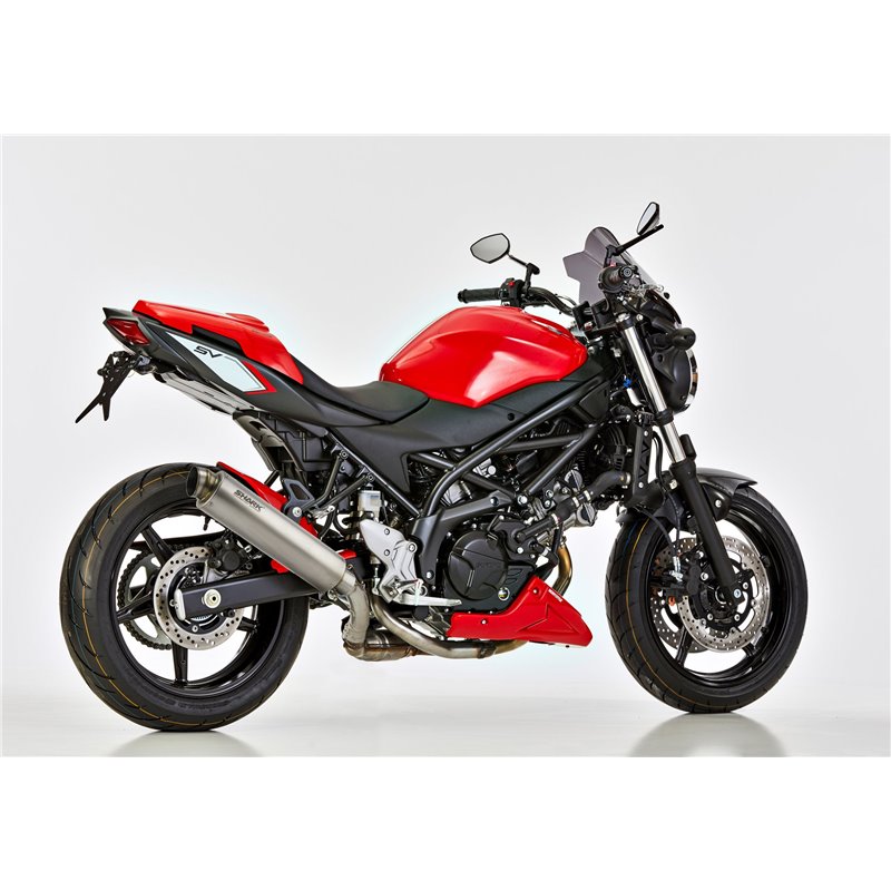 Shark Uitlaat SRC-4 | Suzuki SV650(+X) | titanium