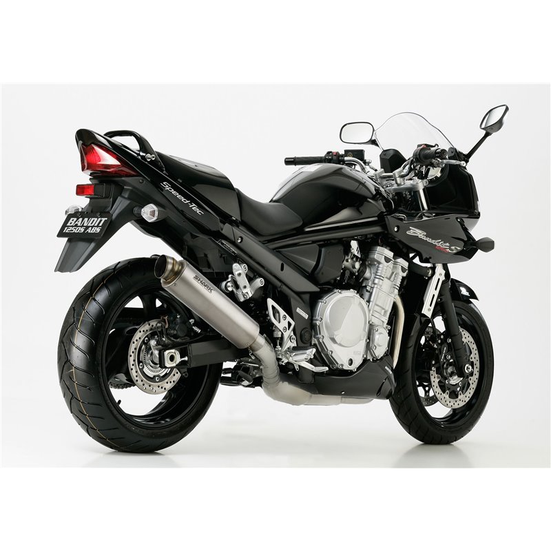 Shark Uitlaat SRC-4 | Suzuki GSF/GSX650-1250 | titanium