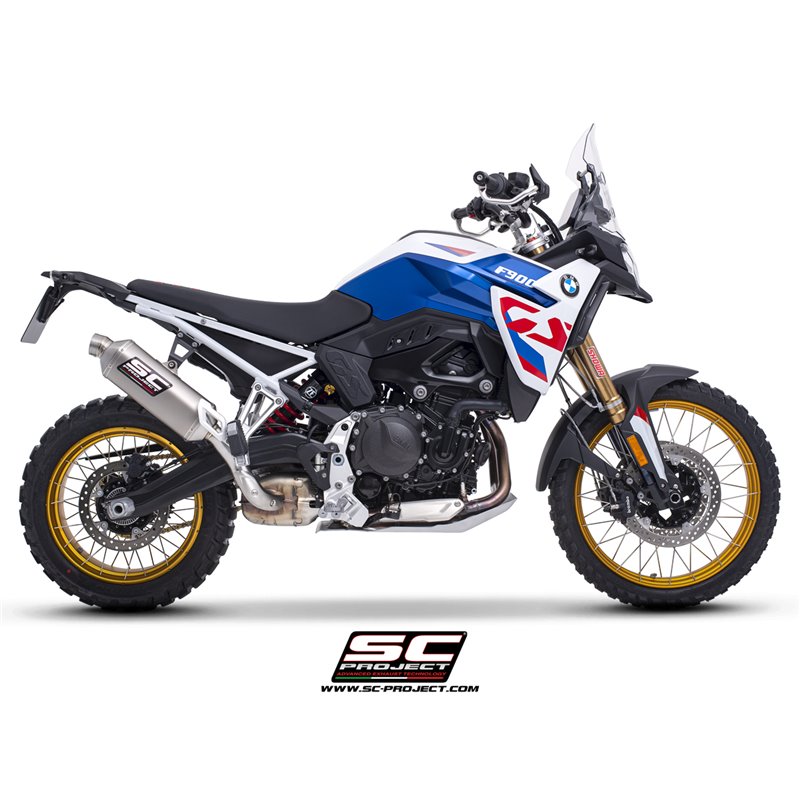 SC-Project Uitlaat Rally Raid | BMW F900GS | titanium