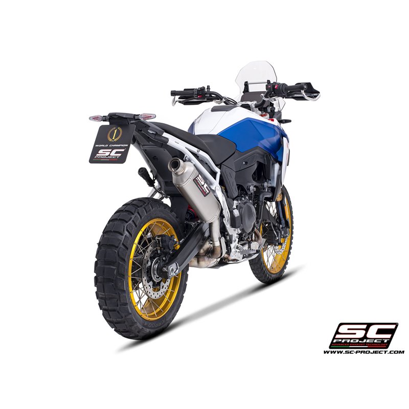 SC-Project Uitlaat Rally Raid | BMW F900GS | titanium