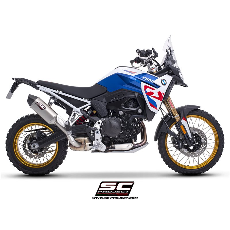 SC-Project Uitlaat MX | BMW F900GS | titanium