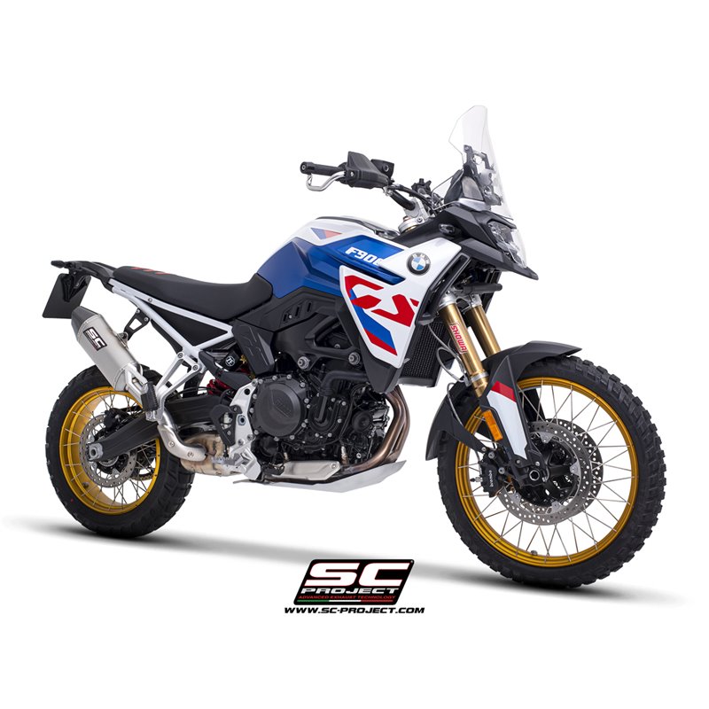 SC-Project Exhaust Rally Raid | BMW F900GS | titanium