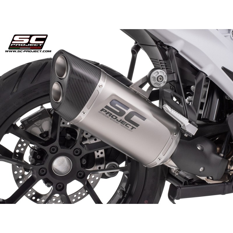 SC-Project Exhaust Adventure-R | BMW R1300GS | titanium