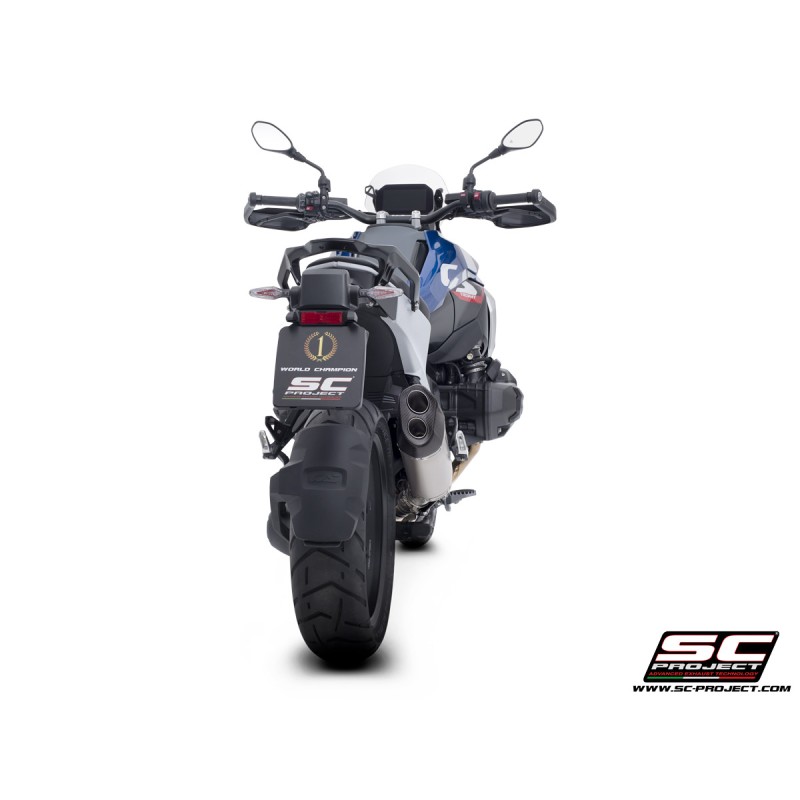 SC-Project Exhaust Adventure-R | BMW R1300GS | titanium