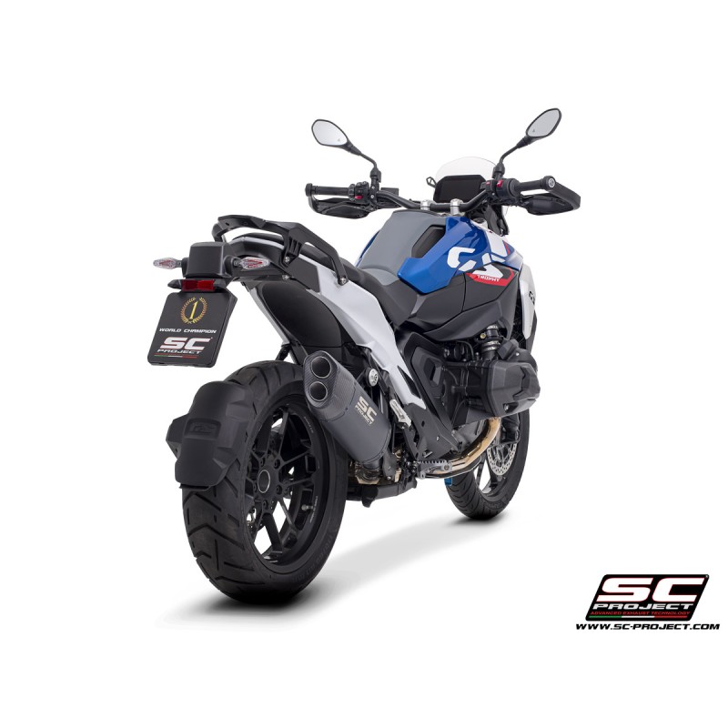 SC-Project Exhaust Adventure-R | BMW R1300GS | black