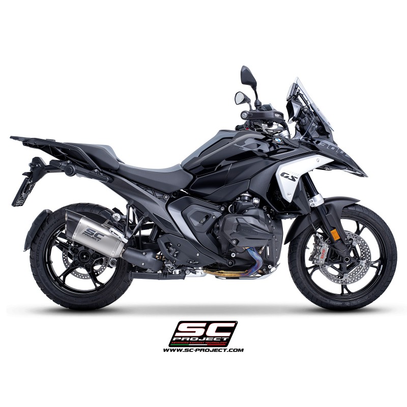 SC-Project Uitlaat Adventure-R zijkoffer compatibel | BMW R1300GS | titanium