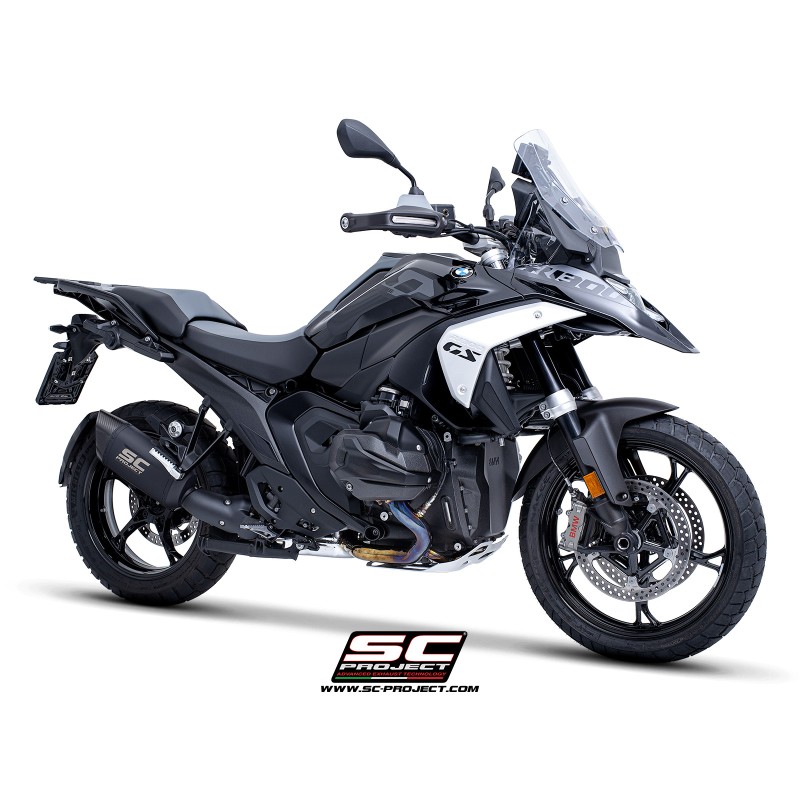 SC-Project Uitlaat Adventure-R zijkoffer compatibel | BMW R1300GS | zwart