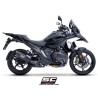 SC-Project Exhaust Adventure-R SideCase Compatible | BMW R1300GS | black