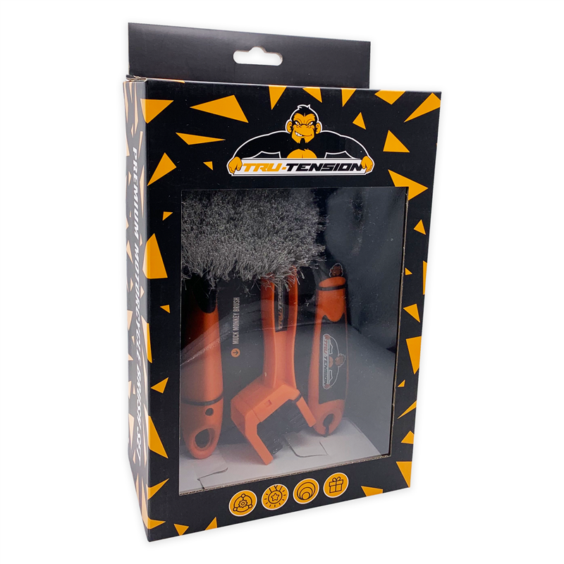 Tru Tension Motorcycle Cleaning Brush Set