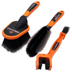 Tru Tension Motorcycle Cleaning Brush Set