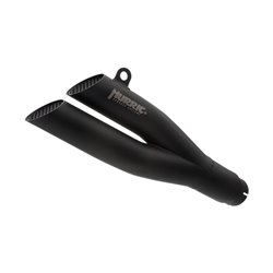 Hurric silencer Pro2 GP | Honda CB500/CBR500R/NX500 | black