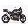 Shark Uitlaat SRC-4 | Honda CB500/CBR500R/NX500 | zilver