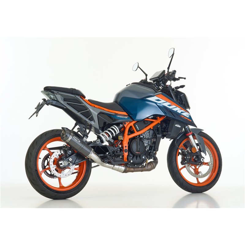 Shark Silencer StreetGP | Husqvarna Svart/Vitpilen 125 | KTM Duke 125 | carbon