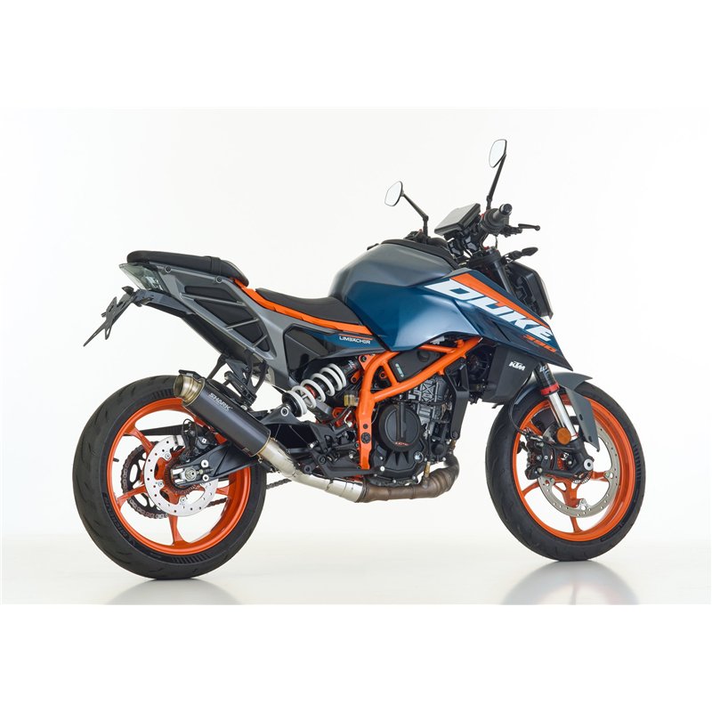 Shark Silencer SRC-4 | Husqvarna Svart/Vitpilen 125 | KTM Duke 125 | black
