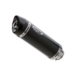 Shark Silencer StreetGP | Husqvarna Svart/Vitlipen 401 | KTM Duke 390 | carbon